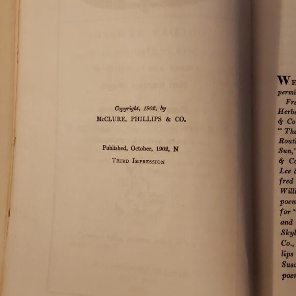 1902 Golden Numbers A Book of Verse For Youth Kate Wiggin Nora Smith McClure - Picture 8 of 16